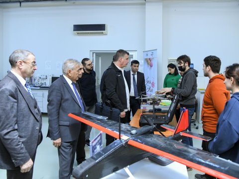 BMU ilə İRİA arasında əməkdaşlıq imkanları müzakirə olundu - FOTO
