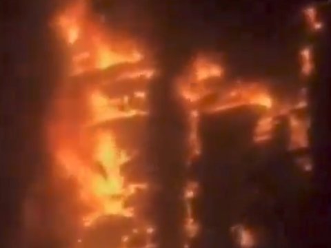 Tehran xəstəxanasında güclü YANĞIN