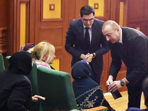 Gözəl gələcəyi ancaq İlham Əliyevlə görürəm - Şəhid ailələrindən DƏSTƏK