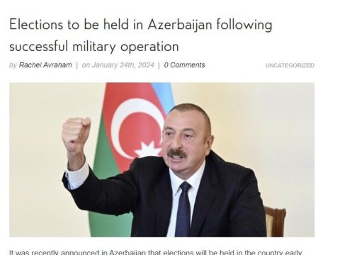 ABŞ mətbuatı Azərbaycanda keçiriləcək Prezident seçkilərindən yazdı