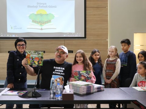 ETSN-də uşaqlarla görüş keçirildi - FOTO
