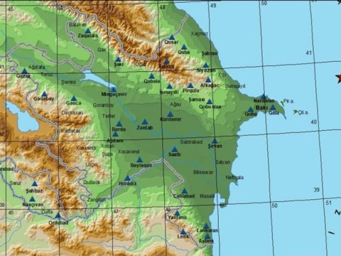 Azərbaycanda zəlzələ oldu