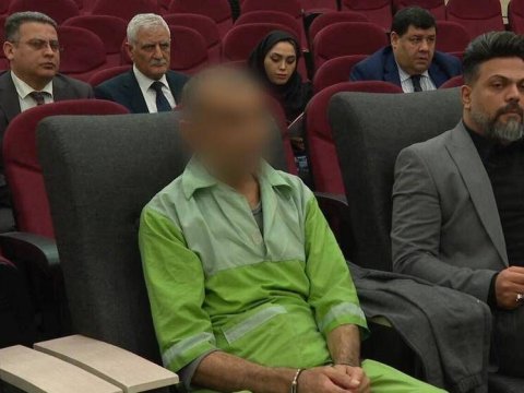 Səfirliyimizə hücum edən terrorçu hakim qarşısında - FOTO