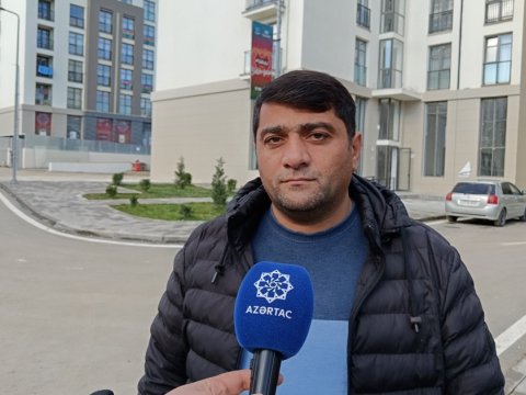 Füzulidə səs verməyə hazırlaşan seçici olmaq şərəfdir
