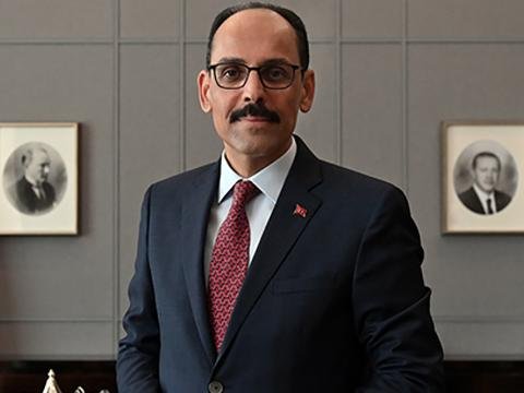 İbrahim Kalın Ərbildə Bərzani ilə görüşdü 