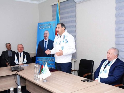 Şəhid ailələri və qazilərlə görüş keçirilib - FOTO