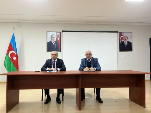 Azay Quliyev seçiciləri ilə görüş keçirdi - FOTOLAR