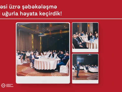 “Risk sahəsi üzrə şəbəkələşmə” tədbiri həyata keçirildi