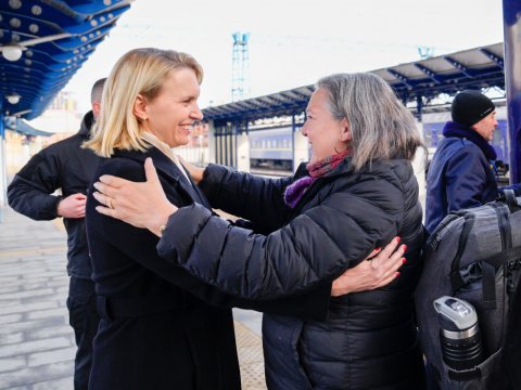 Blinkenin müavini Kiyevə getdi - FOTO