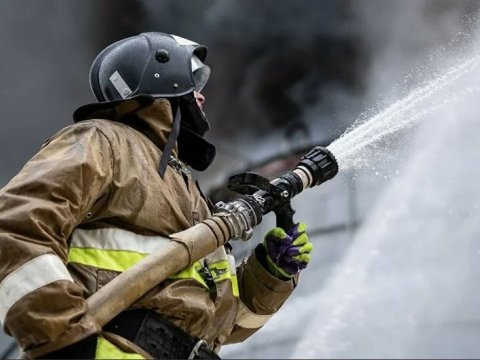 Sabirabadda tibb məntəqəsi yandı