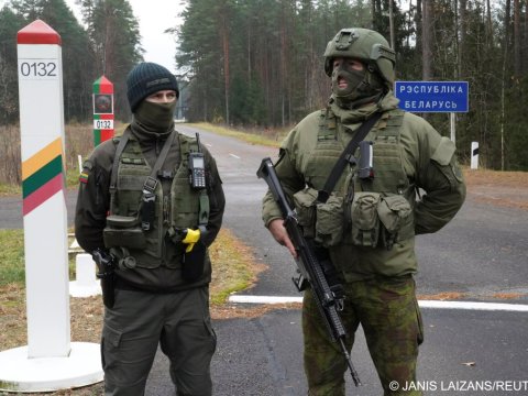 Litva Belarus vətəndaşlarını sərhəddə daha güclü yoxlayacaq