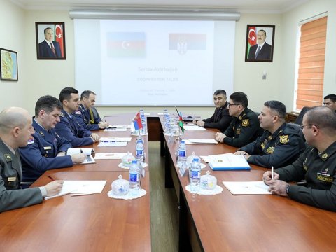 Azərbaycan və Serbiya arasənda hərbi əməkdaşlıq planı İMZALANDI