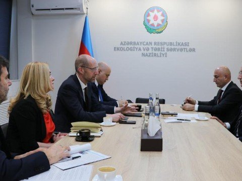 Muxtar Babayev Avropa Yenidənqurma və İnkişaf Bankının nümayəndə heyəti ilə görüşdü
