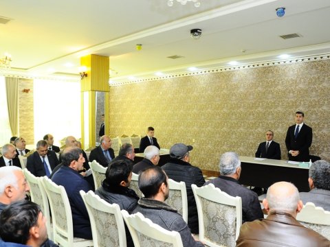 Naftalanda növbəti səyyar qəbul keçirildi