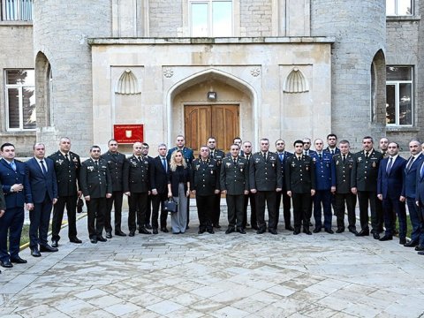 Milli Müdafiə Universitetində yeni kursun açılışı oldu