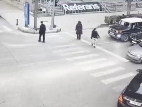 10-dan çox maşına ziyan vuran sürücü TUTULDU - VİDEO