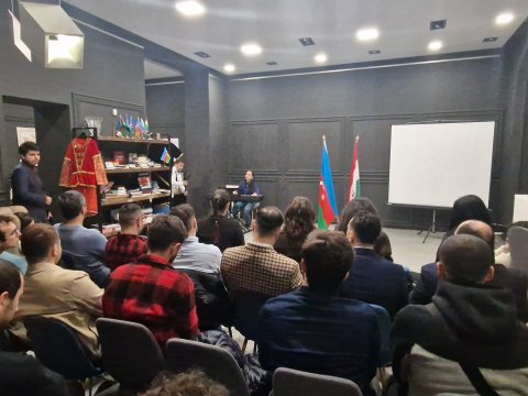 Macarıstan Azərbaycan Evində beynəlxalq forum iştirakçıları ilə görüş - FOTO/VİDEO
