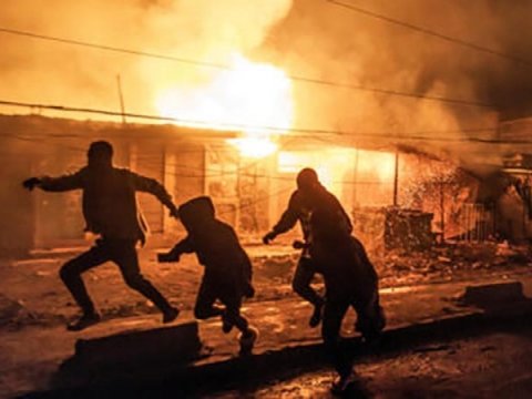 Qazla dolu yük maşını partladı - 3 ölü, 200-dən çox yaralı