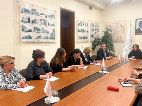 Bağça koordinatorları ilə görüş keçirildi - Tapşırıqlar verildi