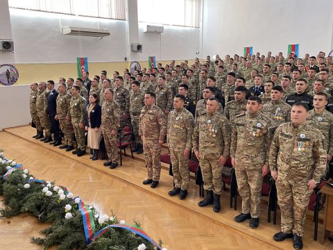 Xankəndidə Azərbaycan Ordusu gənclərinin forumu keçirildi - VİDEO