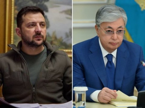 Zelenski Tokayevlə sülhdən danışdı