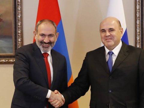 Mişustin Paşinyanın təkliflərini bəyəndi