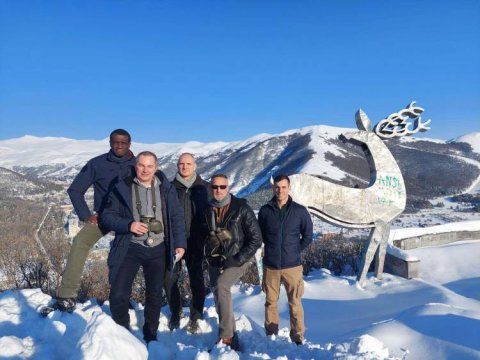 Fransalı general Ermənistan-Azərbaycan sərhədinə GƏLDİ