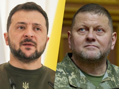 Zelenski Zalujnının işdən azad edilməsi barədə DANIŞDI