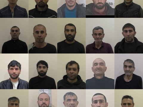 Polis Ağcabədidə əməliyyat keçirdi - 20 nəfər tutuldu