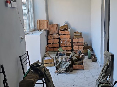 Xocalıda musiqi məktəbində silah-sursat aşkarlandı