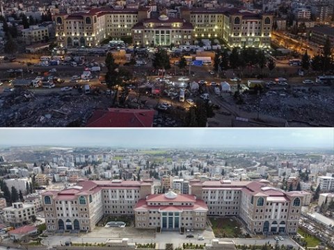 Dəhşətli zəlzələdən 1 il ötür: Adıyaman belə dəyişib - FOTOLAR