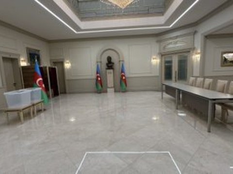 Türkiyədəki səfirliyimizdə seçki məntəqələri yaradıldı - FOTO