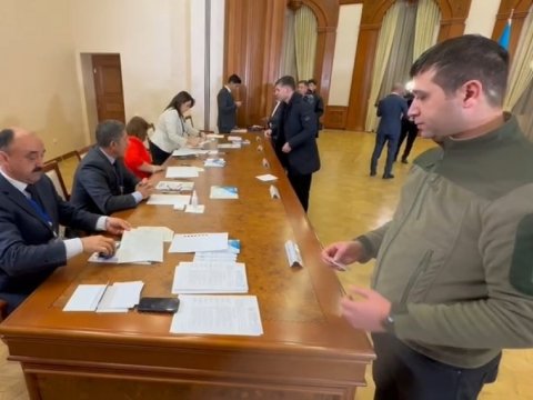 Müstəqil Azərbaycan tarixində Xankəndidə ilk səsvermə - VİDEO