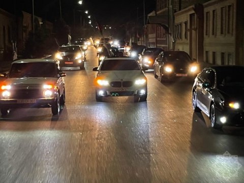 Gəncədə İlham Əliyevin qələbəsi qeyd olunur - FOTO/VİDEO