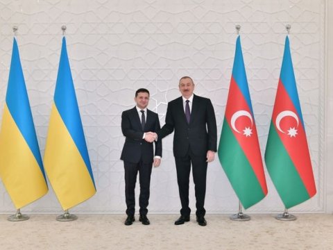 Zelenskidən İlham Əliyevə təbrik PAYLAŞIMI