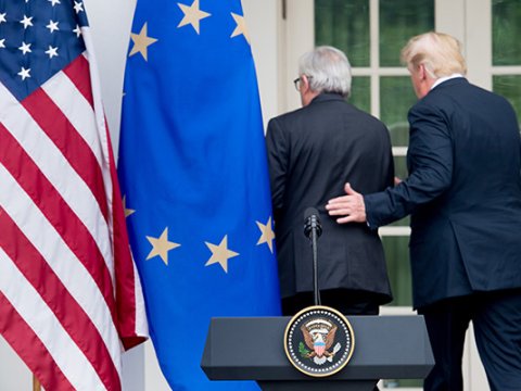 Tramp qalib gəlsə, Avropanı \