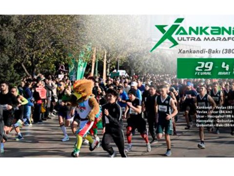 Xankəndi - Bakı ultra marafonu keçiriləcək