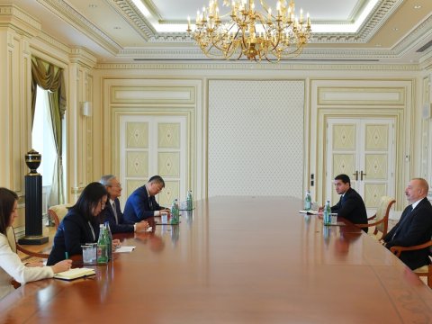 Prezident Şanxay Əməkdaşlıq Təşkilatının Baş katibini qəbul etdi