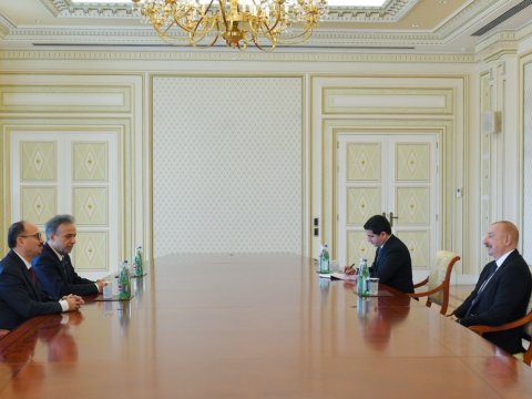 Prezident TÜRKPA-nın Baş katibini qəbul edib