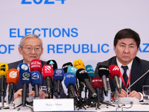 Prezident seçkiləri seçici fəallığı ilə diqqət çəkdi - ŞƏT-in rəsmisi