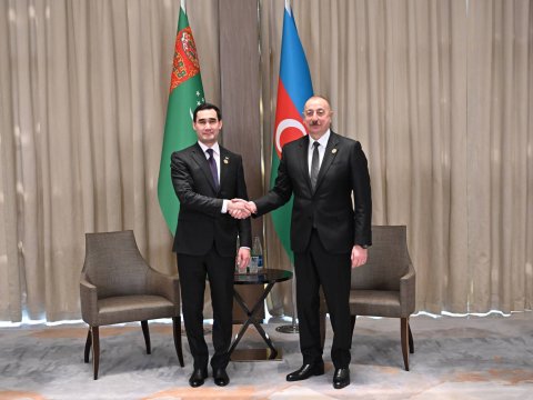 Berdiməhəmmədov İlham Əliyevi təbrik etdi