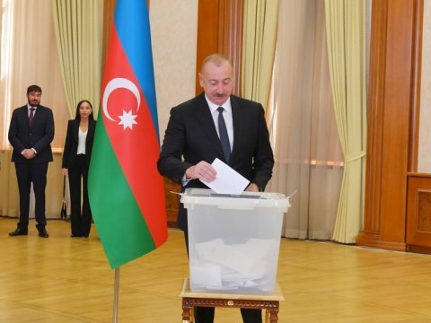 Xankəndidə səsvermənin böyük siyasi mənası var - İlham Əliyev