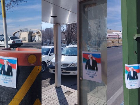 İlham Əliyevin qələbəsi Təbrizdə belə qeyd olundu - FOTOLAR