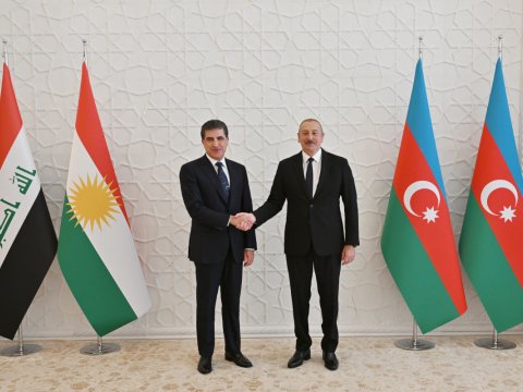 Neçirvan Bərzani Azərbaycan Prezidentinə zəng etdi 