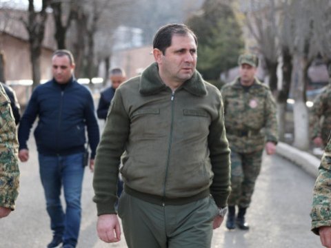 Suren Papikyan Azərbaycanla sərhədə gəldi