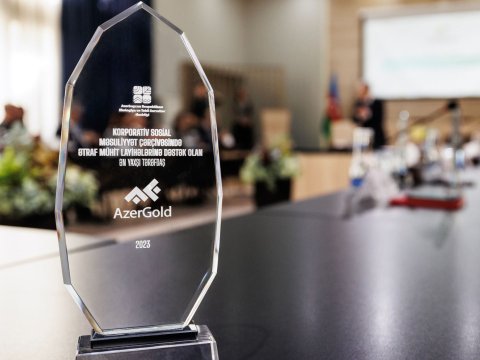 “AzerGold” təltif edildi - FOTO