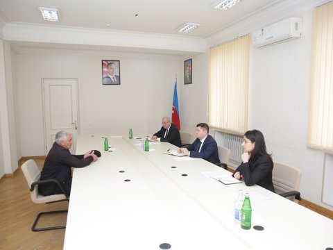 İlham Süleymanov Xaçmazda vətəndaşları qəbul edib - FOTO
