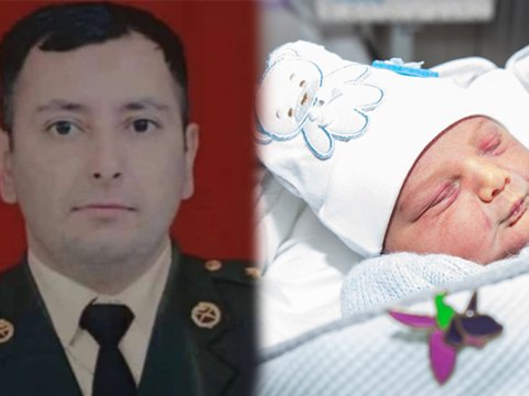 Şəhidin 5-ci övladı doğuldu - FOTO