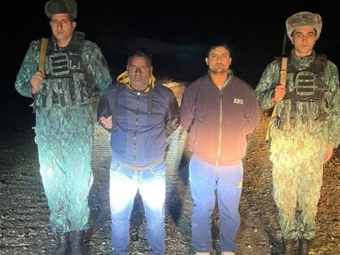 Sərhədi pozan hindistanlılar tutuldu 