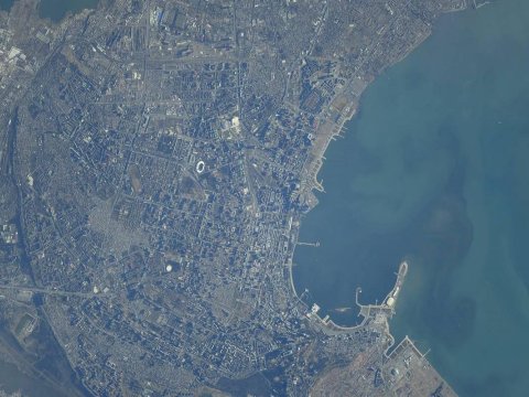 Beynəlxalq Kosmik Stansiyadan Bakının şəkli ÇƏKİLDİ